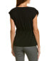 Фото #2 товара Ellen Tracy Drawstring Top Women's Black Xs