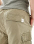 Pull&Bear cargo short in khaki