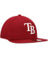 Фото #4 товара Men's Cardinal Tampa Bay Rays White Logo 59FIFTY Fitted Hat