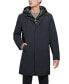 ფოტო #4 პროდუქტის Men's Colin Raincoat with Removable Nylon Hooded Inset