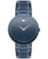 Фото #1 товара Часы Movado Sapphire Blue PVD 39mm