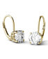 Moissanite Leverback Earrings (3 ct. t.w. Diamond Equivalent) in 14k White or Yellow Gold