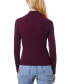 Фото #2 товара Women's Ribbed Mock-Neck Sweater, Regular & Petites