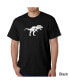 Mens Word Art T-Shirt - T-Rex Skull