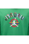 Фото #3 товара Jordan Zone 23 Men's Long-Sleeve T-Shirt Uzun Kollu Pamuklu Erkek Yeşil Tişört