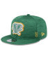 Фото #1 товара Men's Green Oakland Athletics 2024 Clubhouse 9FIFTY Snapback Hat