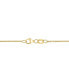 Фото #2 товара EFFY Collection eFFY® Sapphire (1-3/8 ct. t.w.) & Diamond (1/20 ct. t.w.) Asymmetric 18" Pendant Necklace in 14k Gold