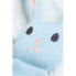 Baby Comforter Crochetts Bebe Baby Comforter Blue Rabbit 39 x 1 x 32 cm