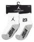 Фото #3 товара Baby and Toddler Boys Core Jumpman Ankle Socks, Pack of 6