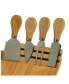 Фото #6 товара Windsor hardwood Cheese Board Set -Tools, Cheese Markers, Bowl