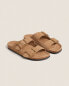 Фото #2 товара Split leather double-strap sandals