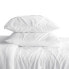 Фото #2 товара 2pc Twin/Twin Extra Long Simply Clean Pleated Comforter Set White - Serta