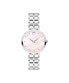 Movado Kora Stainless Steel Case Pink Dial Stainless Steel Bracelet Women 060...