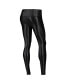 Фото #4 товара Women's Black Iowa Hawkeyes Shine Liquid Leggings