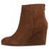 Фото #3 товара Diba True Now Wow Wedge Booties Womens Brown Casual Boots 75237-918