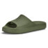 Фото #2 товара Puma Shibui Cat Slide Mens Green Casual Sandals 38529609