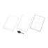 Case for Raspberry Pi and LCD screen 3.2'' - clear
