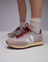 VEJA Rio Branco suede trainer in pink alveomesh