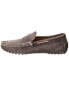 Фото #2 товара Tod’S Gommino Suede Loafer Men's Grey 6