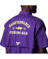 Фото #5 товара Рубашка Columbia мужская фиолетовая LSU Tigers Bonehead Button-Up
