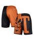 ფოტო #4 პროდუქტის Men's Texas Orange, Black Texas Longhorns Big Face 5.0 Fashion Shorts