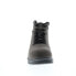 Фото #3 товара Lugz Grotto Fleece MGROTFD-0255 Mens Gray Synthetic Lace Up Casual Dress Boots