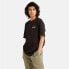 TIMBERLAND Heavyweight Woven Badge short sleeve T-shirt