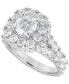 Diamond Halo Bridal Set (5 ct. t.w.) in 14k White Gold