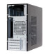 Chieftec HT-01B-OP - Mini Tower - PC - Aluminium - Black - micro ATX - Home/Office