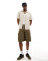 Фото #3 товара Dickies newington washed short sleeve shirt in off white