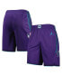 ფოტო #1 პროდუქტის Men's Purple Charlotte Hornets 2022/2023 Statement Edition Swingman Performance Shorts