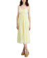 ფოტო #1 პროდუქტის Juniors' Chiffon Lurex Midi Dress