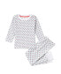 Фото #1 товара GOTS Certified Organic Cotton Knit 2 Piece Pajama Set, Miami (Size 10Y), Girls, Child