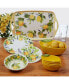 Фото #3 товара Certified Lemon Zest 6 Piece Melamine Salad Plate