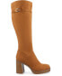 Фото #2 товара Women's Letice Tru Comfort Foam Wide Width Regular Calf Platform Square Toe Boots