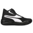 Фото #2 товара Puma Triple Mid Basketball Mens Black Sneakers Athletic Shoes 376451-09