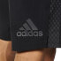 Фото #7 товара мужские шорты спортивные черные  Adidas Crazytrain