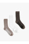 Носки Koton Textured Trio Socks