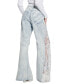 Фото #2 товара Women's Bellflower Split Wide-Leg Jeans