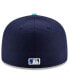 Фото #4 товара Men's Navy Toronto Blue Jays Alternate 4 Authentic Collection On-Field 59FIFTY Fitted Hat
