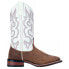 Фото #1 товара Laredo Mesquite Embroidered Square Toe Cowboy Womens Size 7 W Dress Boots 5621