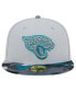 Фото #3 товара Men's Gray Jacksonville Jaguars Active Camo 59fifty Fitted Hat