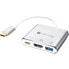 IC Intracom IADAP USB31-HDMIPTY - Wired - USB 3.2 Gen 1 (3.1 Gen 1) Type-C - Silver - 5 Gbit/s - 4K Ultra HD - 30 Hz