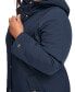 Фото #4 товара Women's Plus Size Hooded Anorak Raincoat