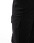 Фото #8 товара Vero Moda jersey cargo joggers in black