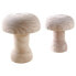 Dekorative Champignons aus Holz (Doppelp