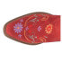 Dingo Sugar Bug Embroidery Floral Round Toe Cowboy Booties Womens Red Casual Boo 9 - фото #4