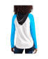 ფოტო #2 პროდუქტის Women's White Ross Chastain MVP Raglan Hooded Long Sleeve T-shirt