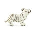 Фото #4 товара Фигурка Safari Ltd White Bengal Tiger Cub Figure серии Wild Safari (Дикая Сафари)