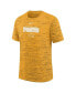 ფოტო #2 პროდუქტის Big Boys and Girls Gold Pittsburgh Pirates Authentic Collection Practice Performance T-Shirt